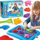 Woopie Kinetic Sand Magic Pool Set Moldes Acessórios 3+