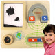 Placa Educacional Masterkidz Magnetic Play Bússola Montessori