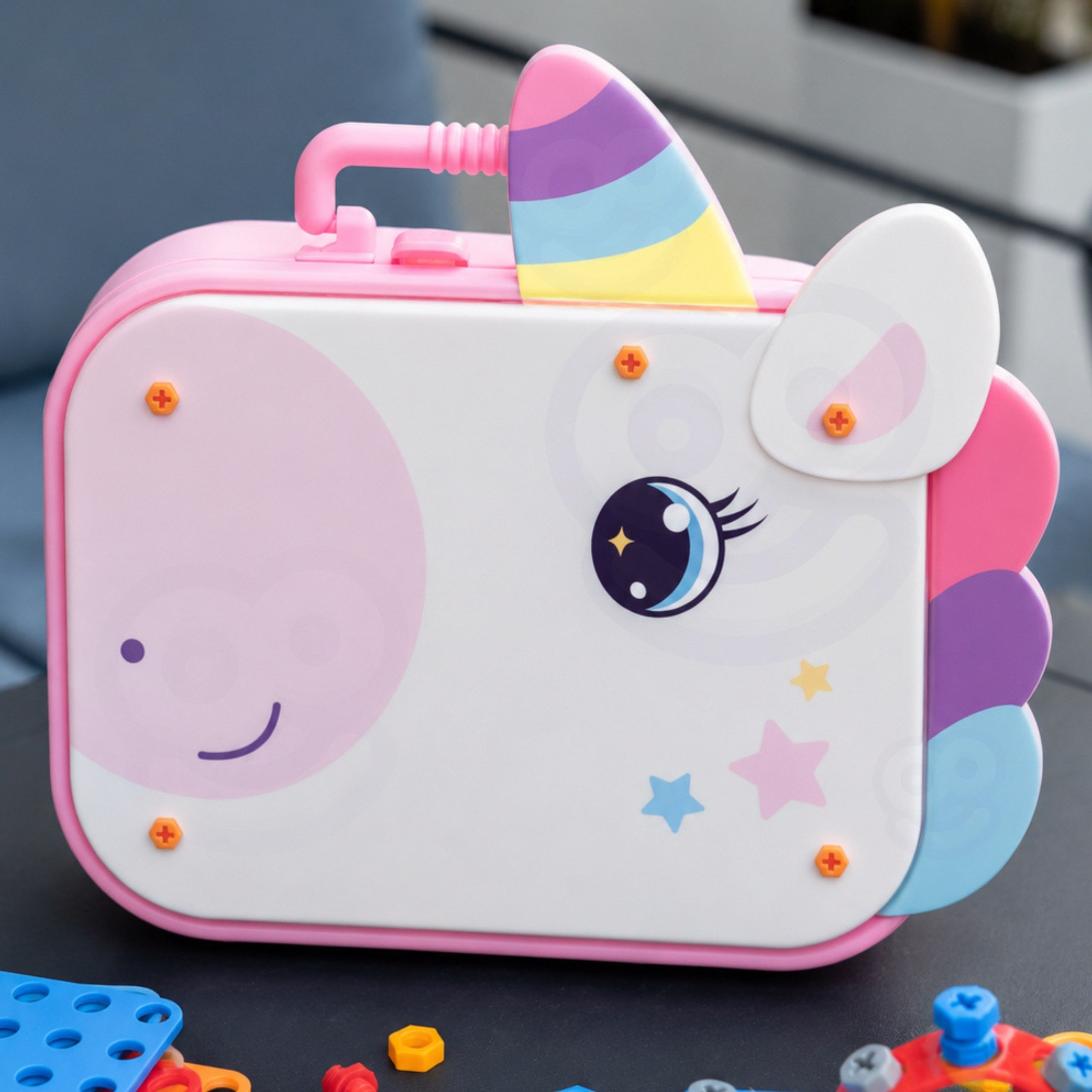 3d Diy Twisting Blocks Woopie Unicorn
