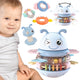 Woopie Baby Wanka Stand Up Sensory Toy 2 In 1 Rattle Teether