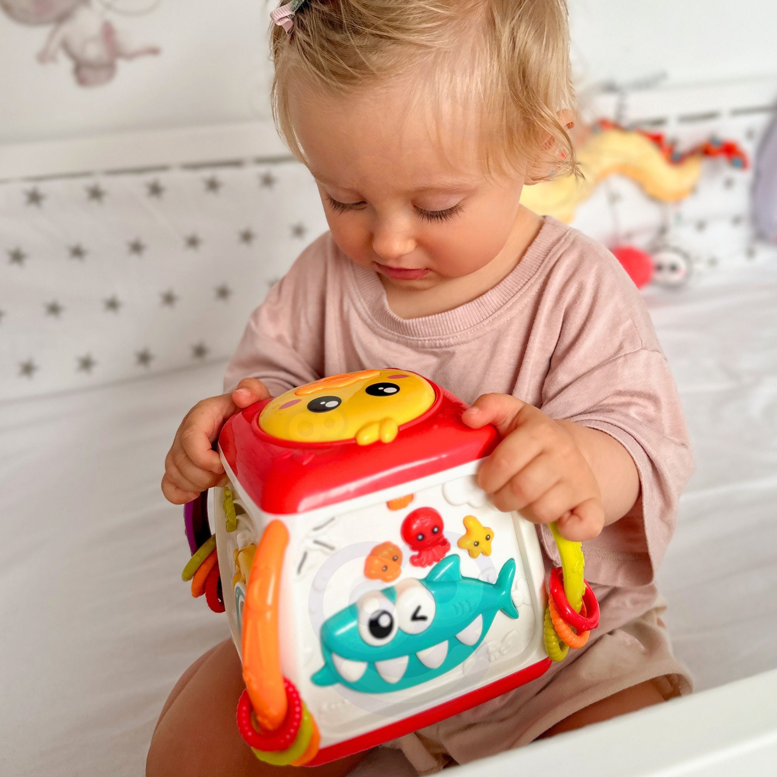 Woopie Baby Cube Éducatif Multifonctionnel Interactif 18m+