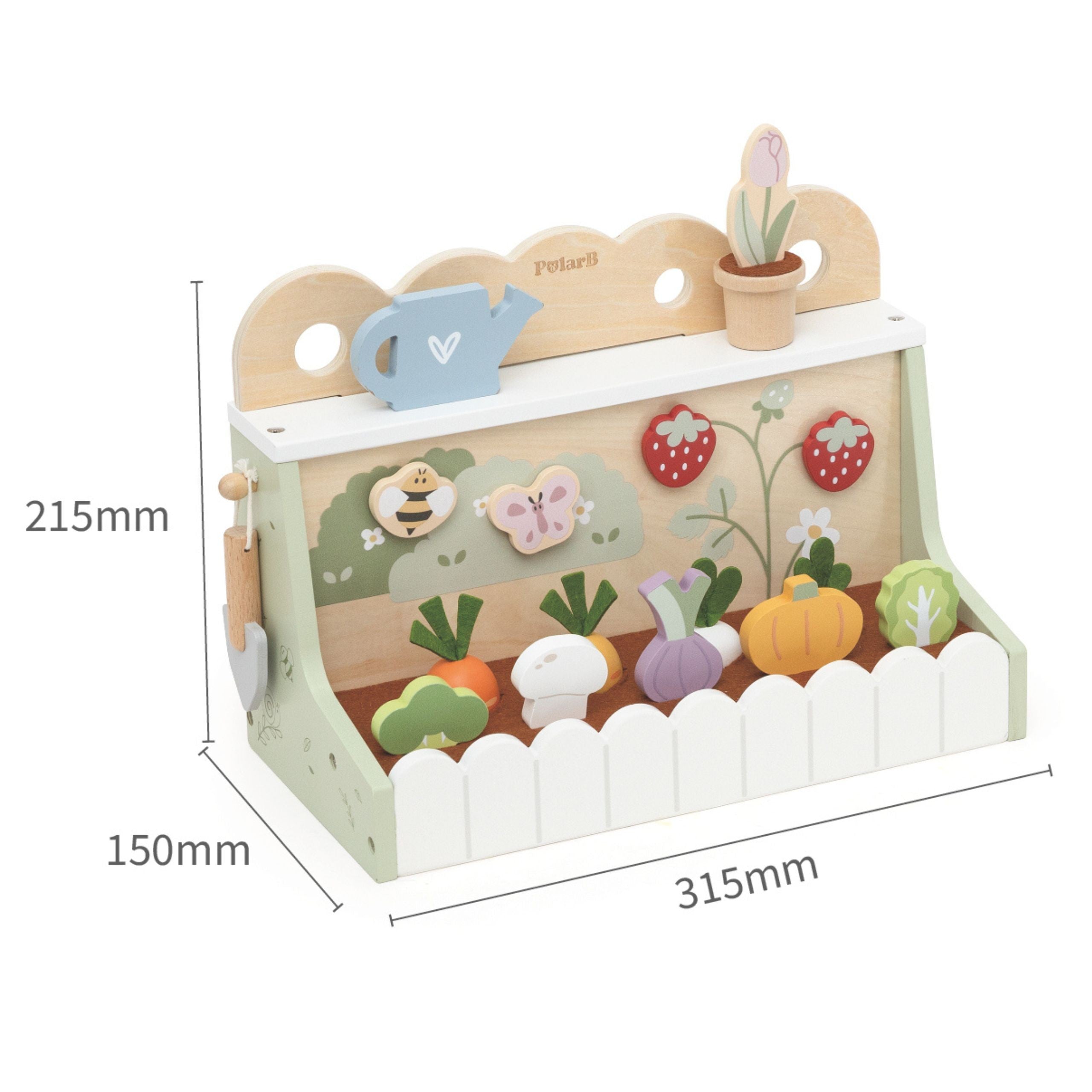 Viga Giardino in Legno Per Il Piccolo Giardiniere 22 Pz.