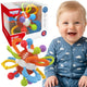 Liathróid Céadfach Woopie Baby Rattle Teether For Babies Educational 0+ Bog