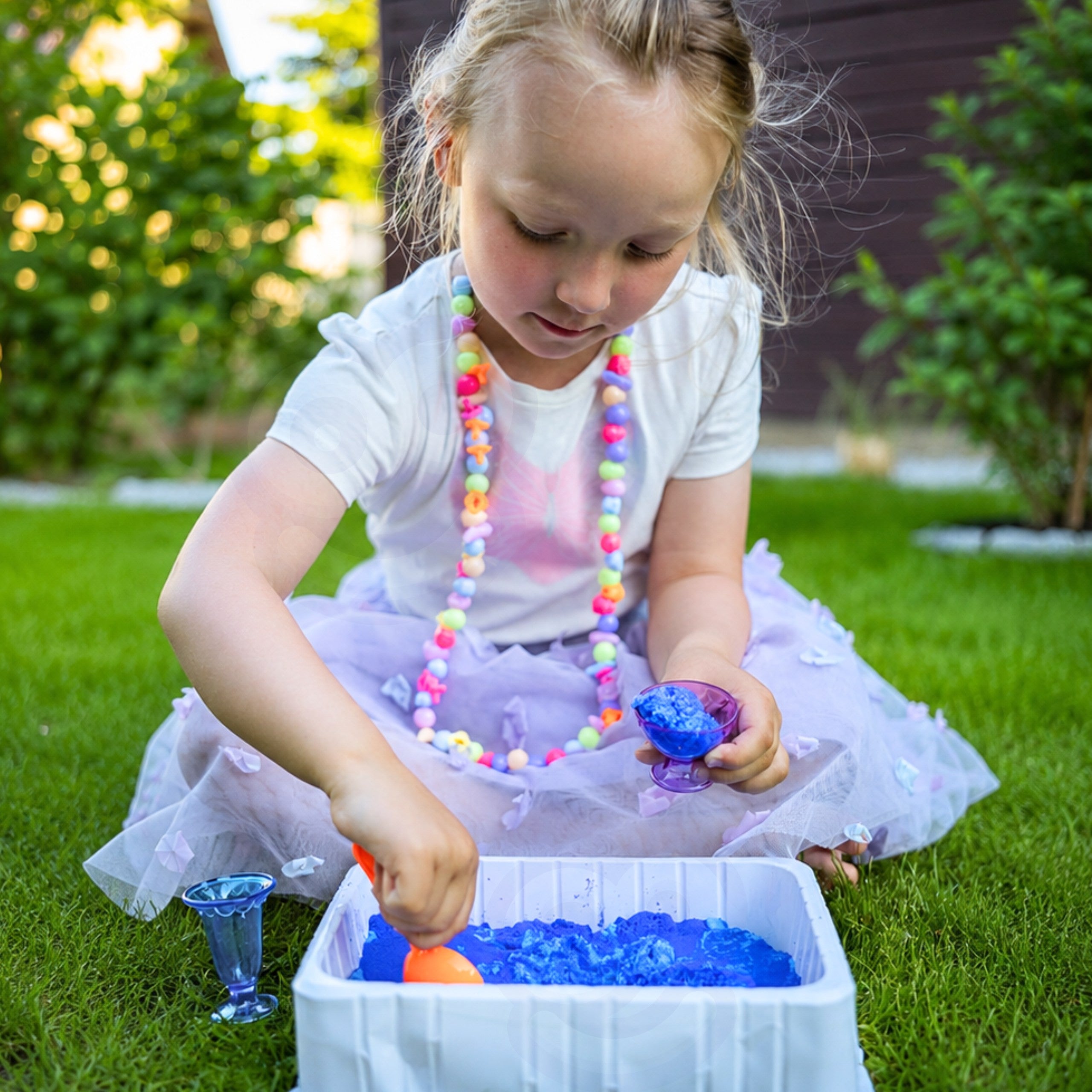 Woopie Kinetic Sand Set Accessoires pour glacier 10 pcs.