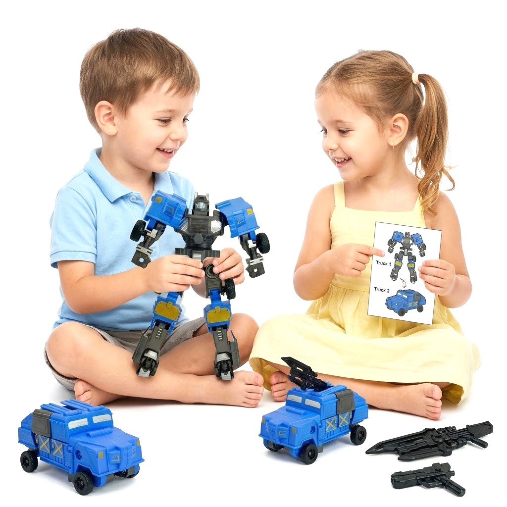 Woopie Transforming Robot 2-in-1 Combat Vehicle