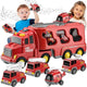 Woopie Road Tow Truck Комплект от 5 коли - Пожарна служба