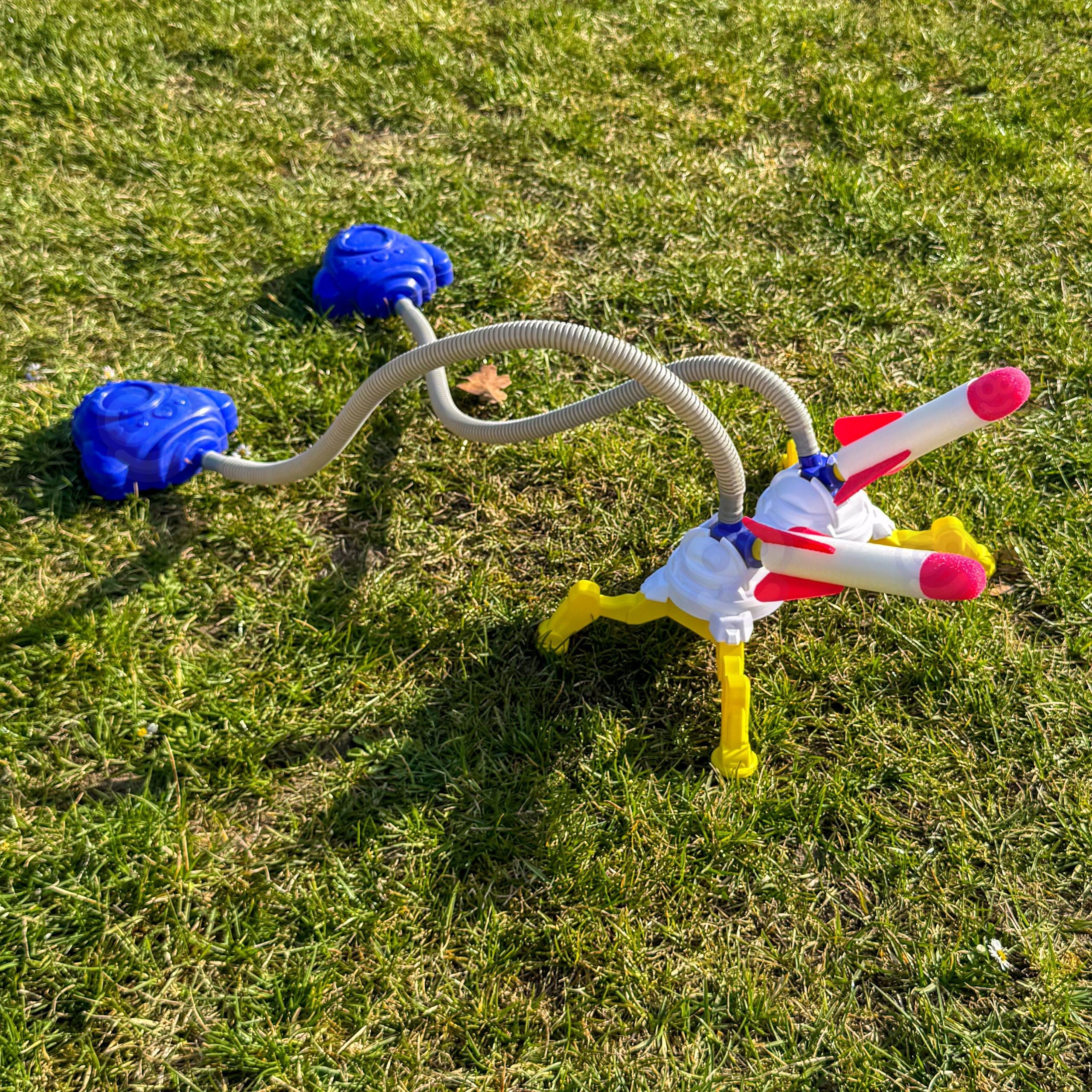Woopie dvojitý pěnový raketomet 6 ks.