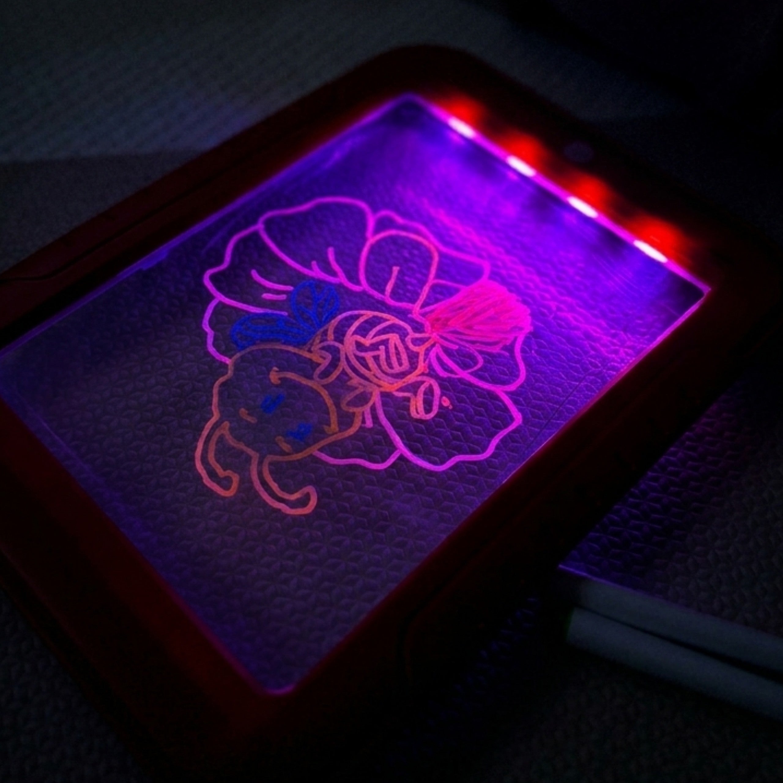 Woopie Magic Graphics Tekentablet Neonkleuren