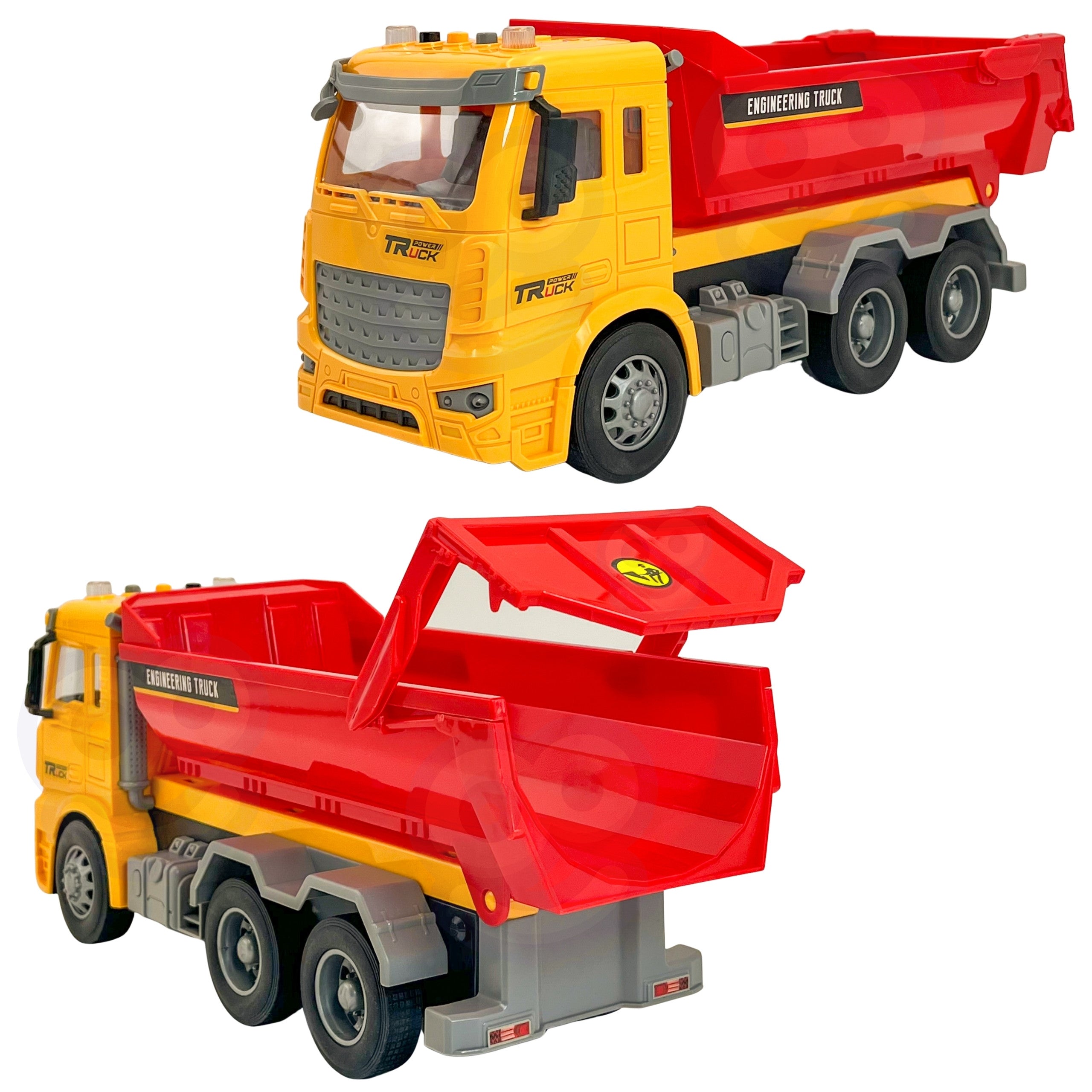 Woopie 1:12 konstruktion dumper med lys- og lydeffekter