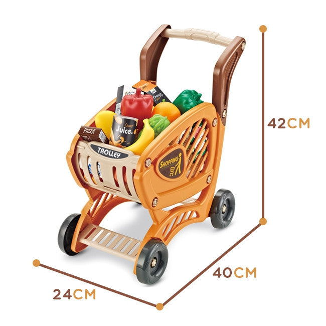 Carro Compra Woopie Para Niños Piezas Móviles + 42 Accs.