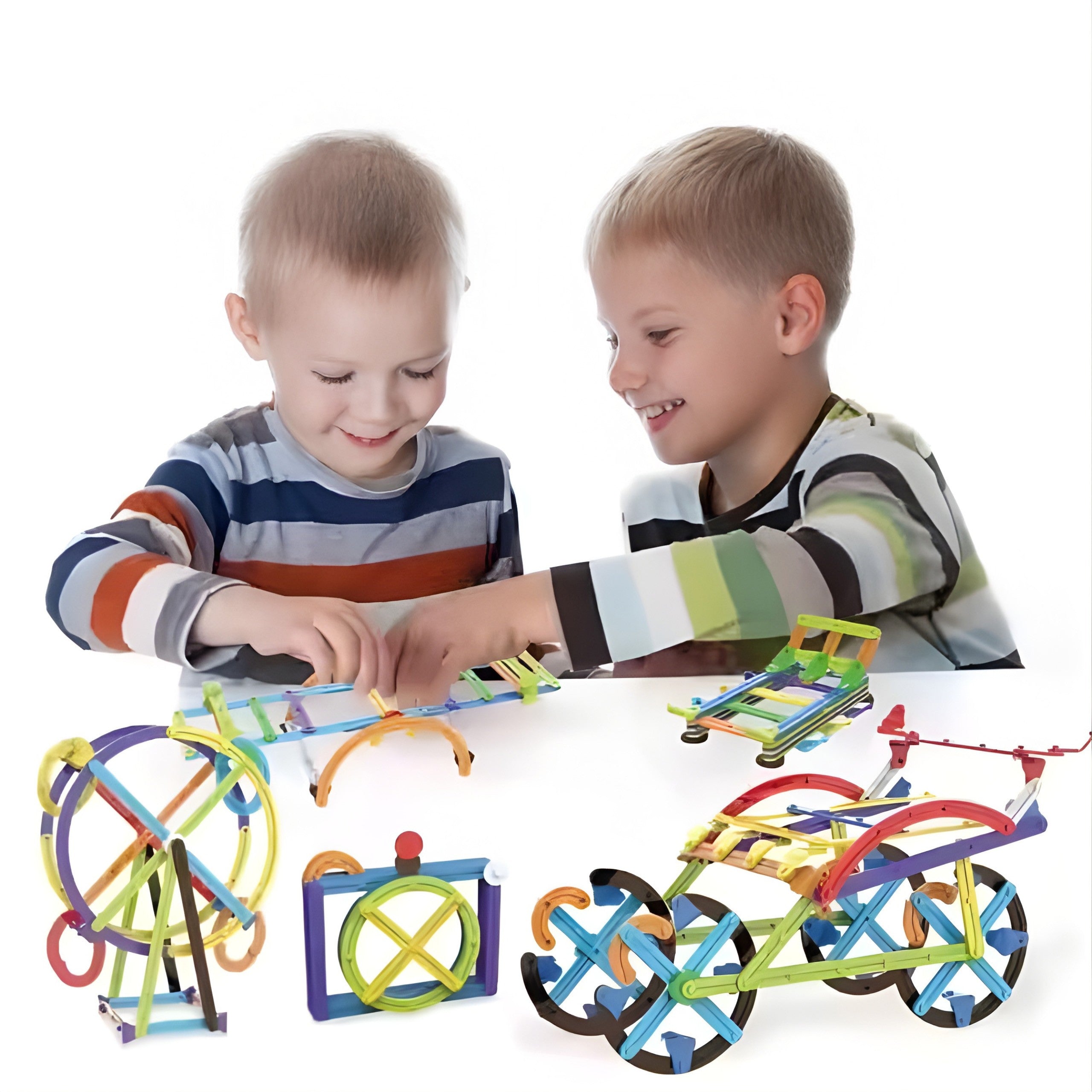 Woopie Building Blocks Mathematical 3d Educational 155 Pcs.