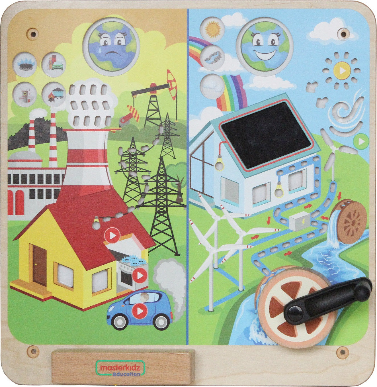 Masterkidz Montessori Образователен съвет за възобновяема и невъзобновяема енергия