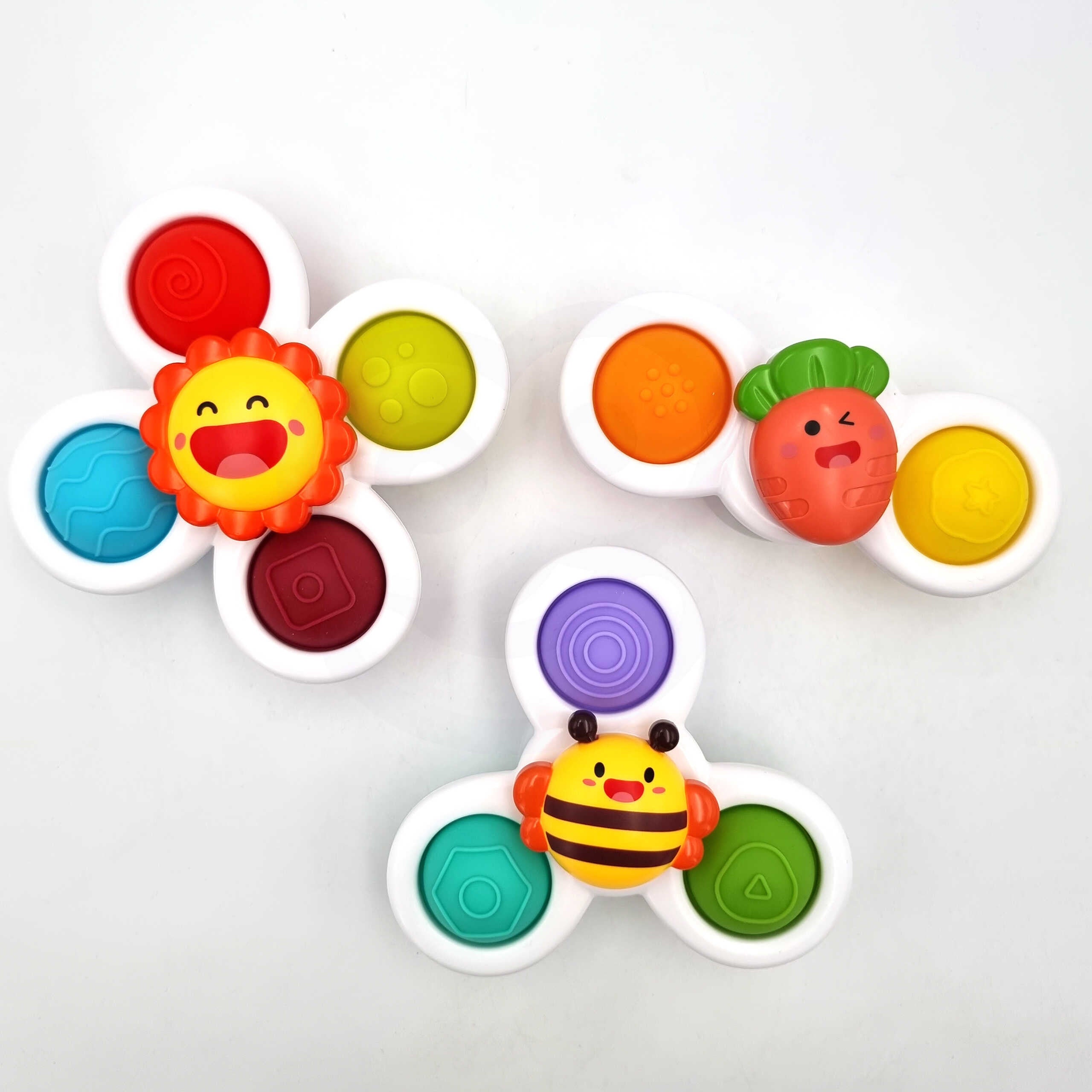 Сензорна образователна играчка Woopie Baby Spinner 3 в 1
