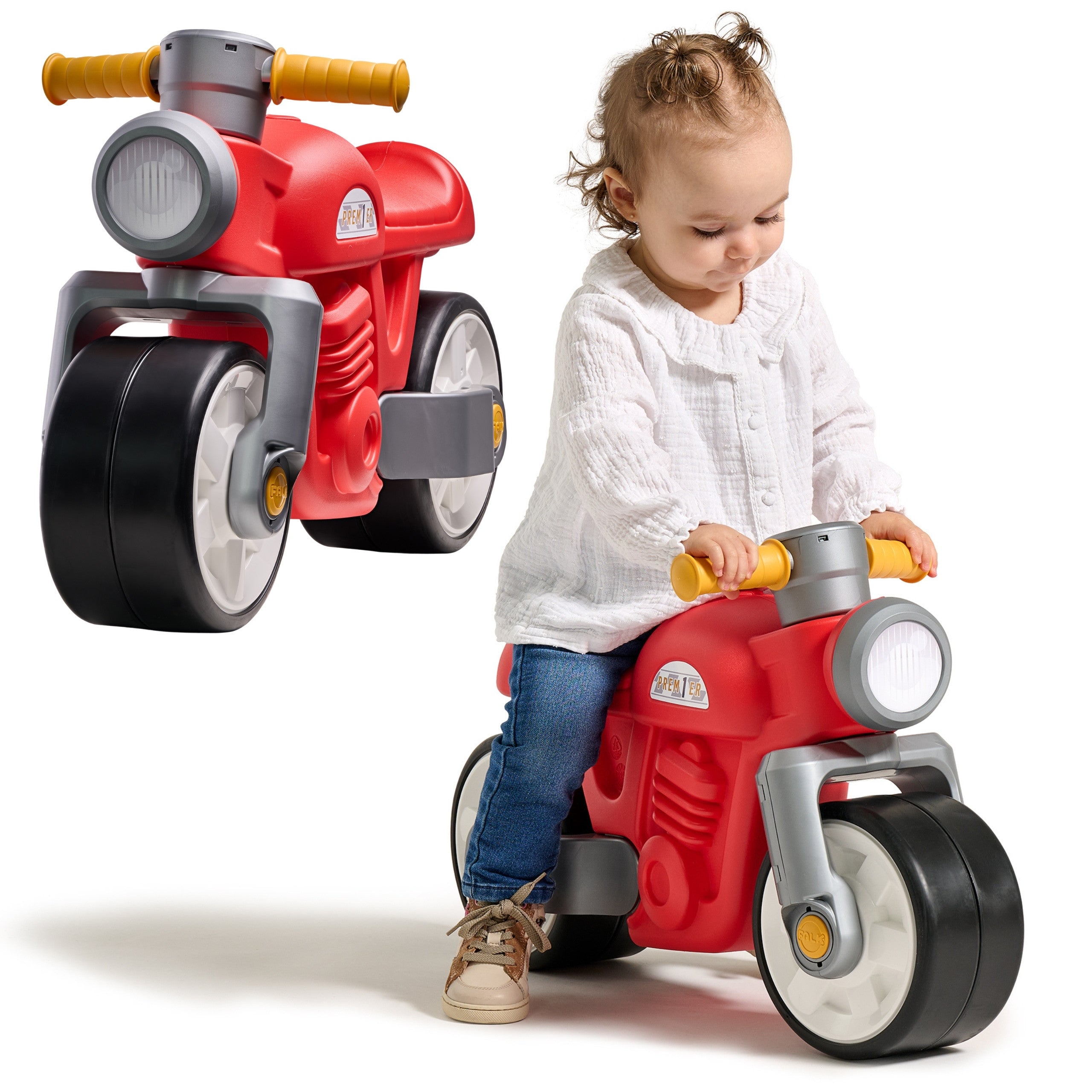 Falk Ride-on Motorrad Vintage Rot 1-3 Jahre