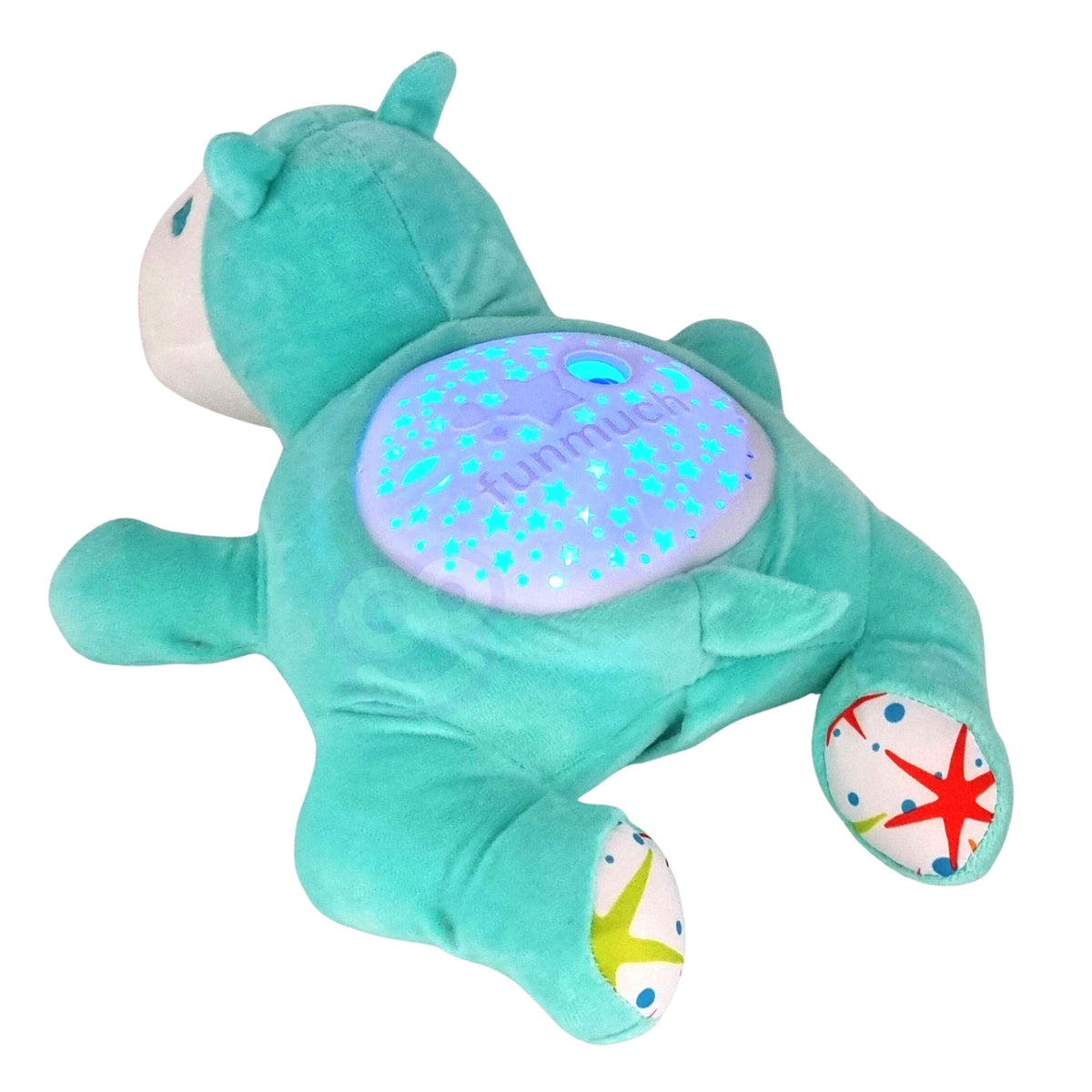 Woopie Brinquedo fofinho para bebê 2 em 1 Projetor Sleeper Hippo