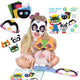 Woopie Art&fun Творчески комплект маски от филц Направи си сам 4 бр.
