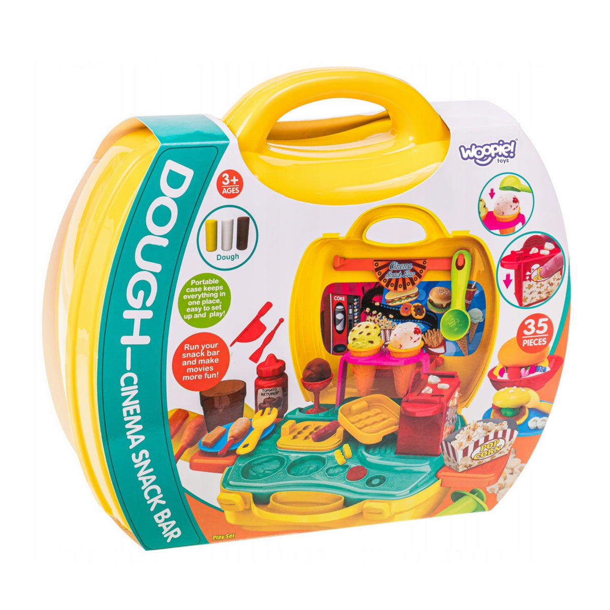 Комплект за приготвяне на закуски Woopie Play-doh