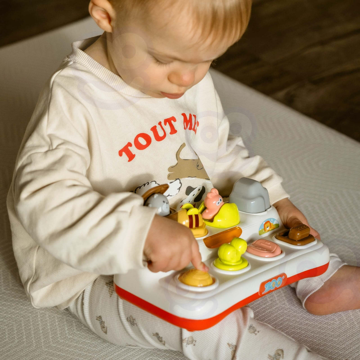 Woopie Bébé Jouet Éducatif Pop Up Animaux du Zoo