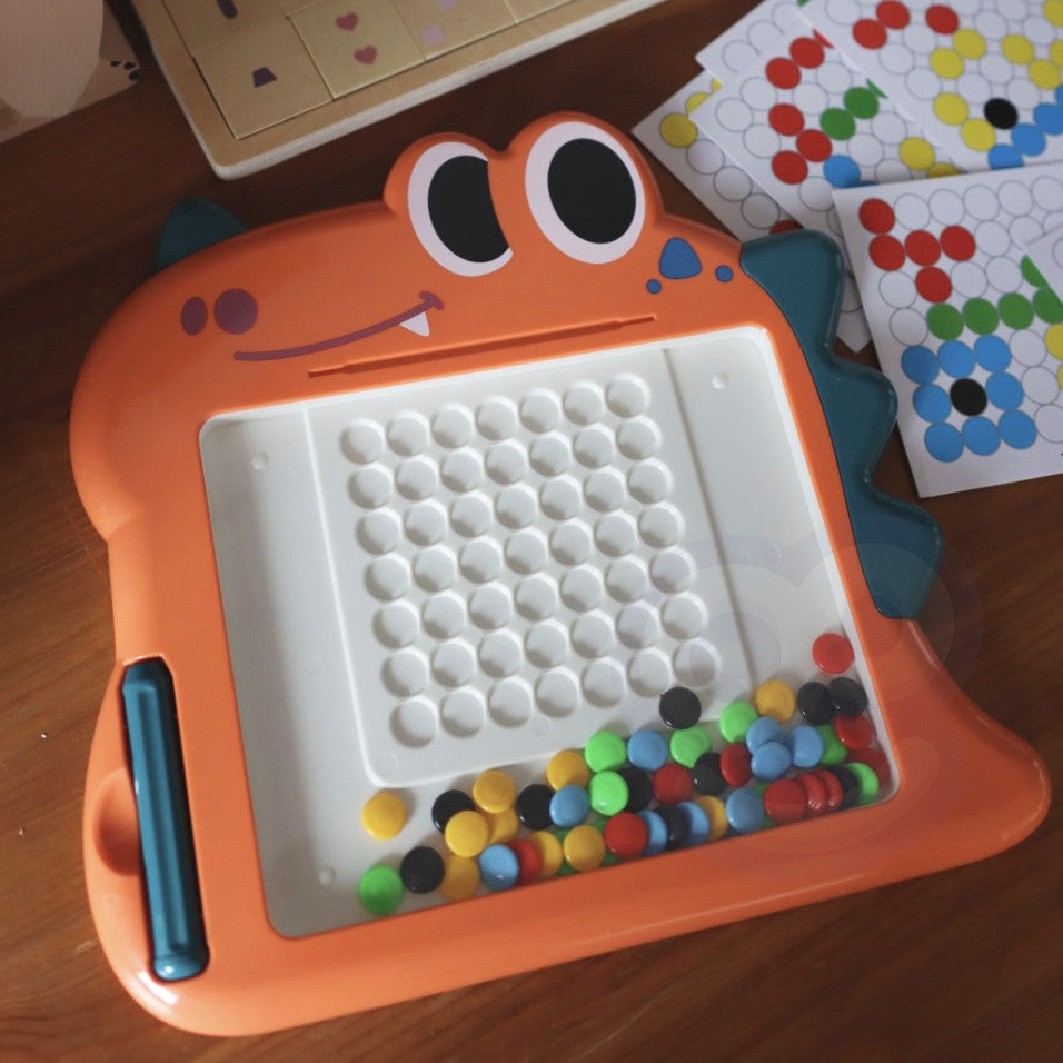 Woopie magnetická tabuľa pre deti Montessori Magpad Dinosaurus