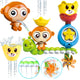 Woopie Baby Monkey Badvattenleksak + kopp
