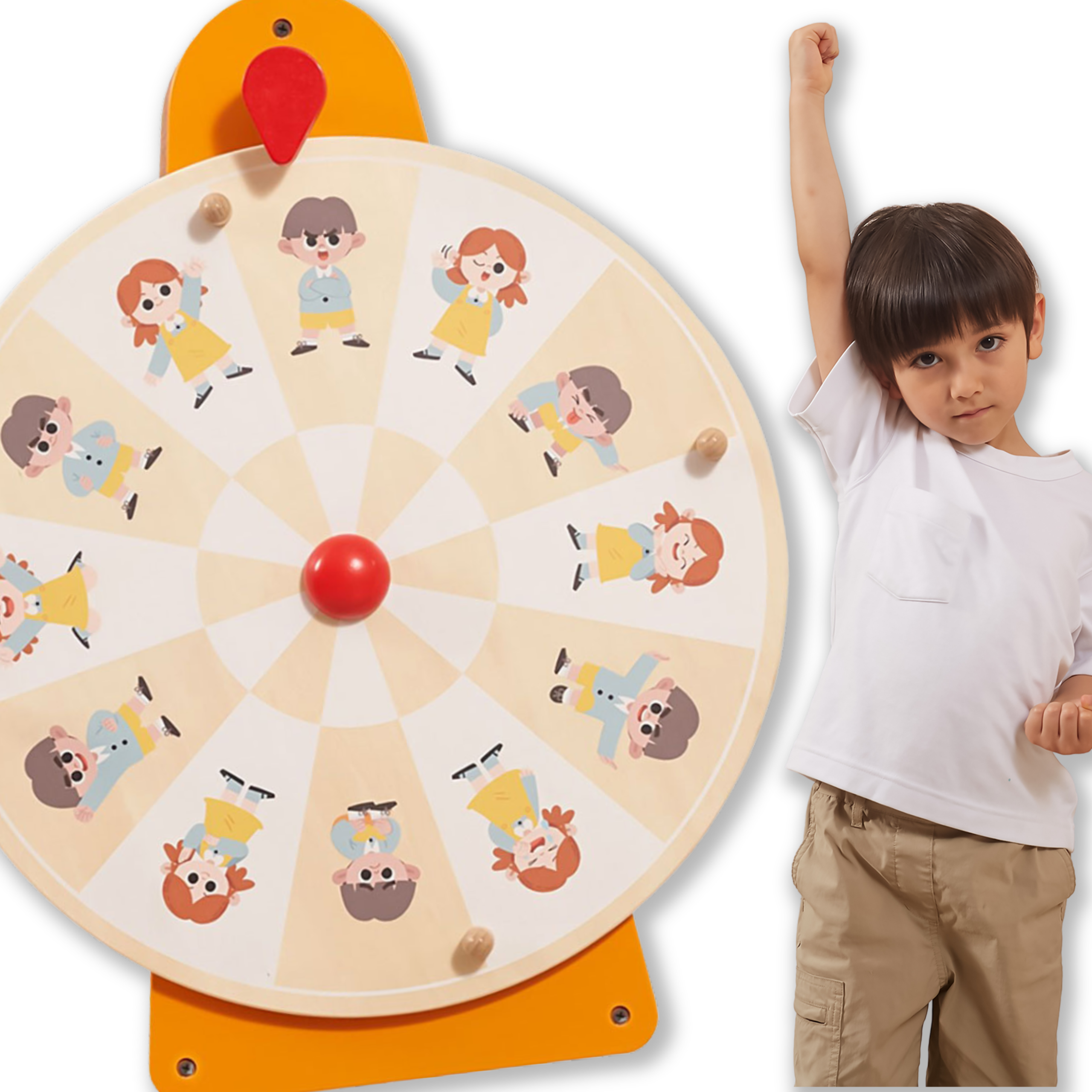 Viga Wall Board Circle Show Emotions Certificado Fsc Montessori