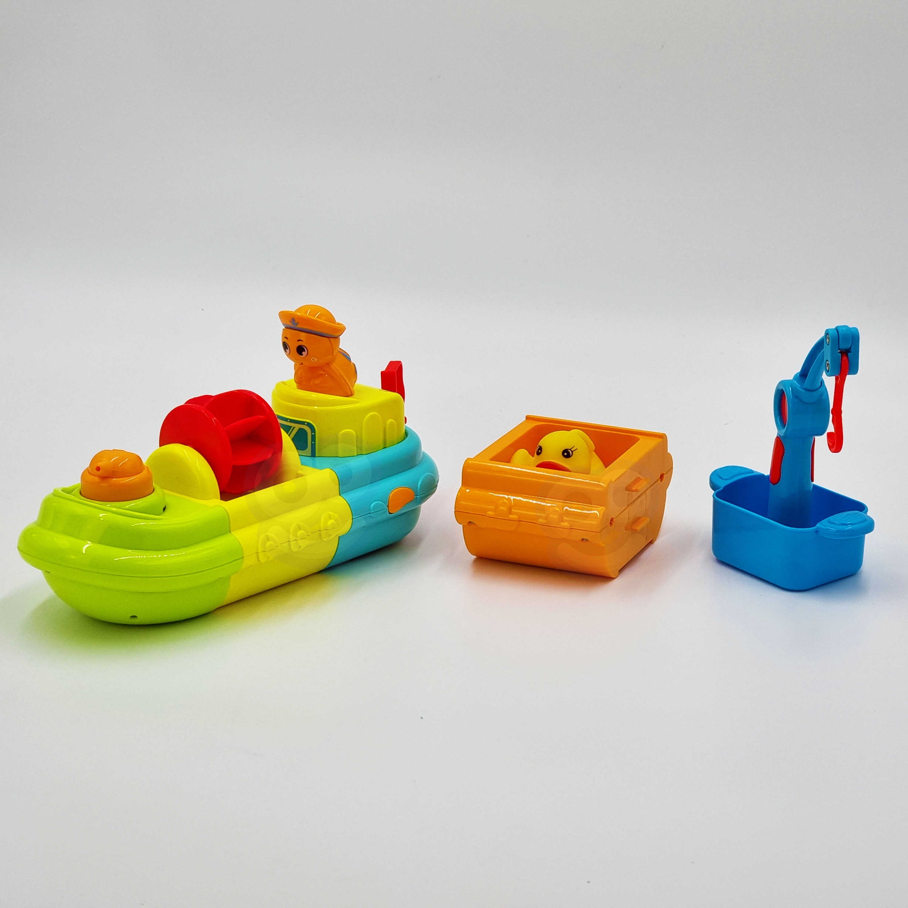 Кораб играчка за бебешка водна баня Woopie