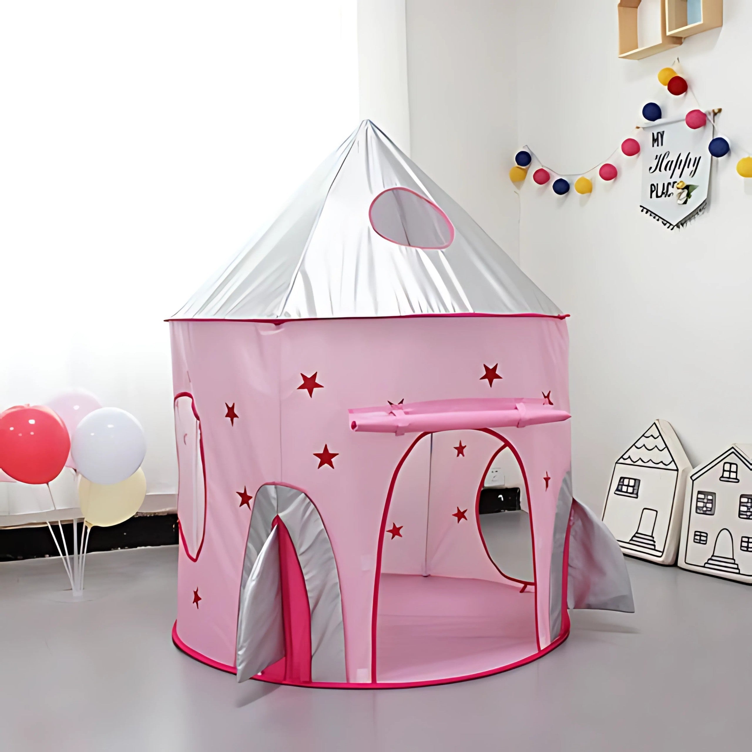 Woopie 3-in-1 Tent Princess Palace Xxl House Tunnel Dry Pool