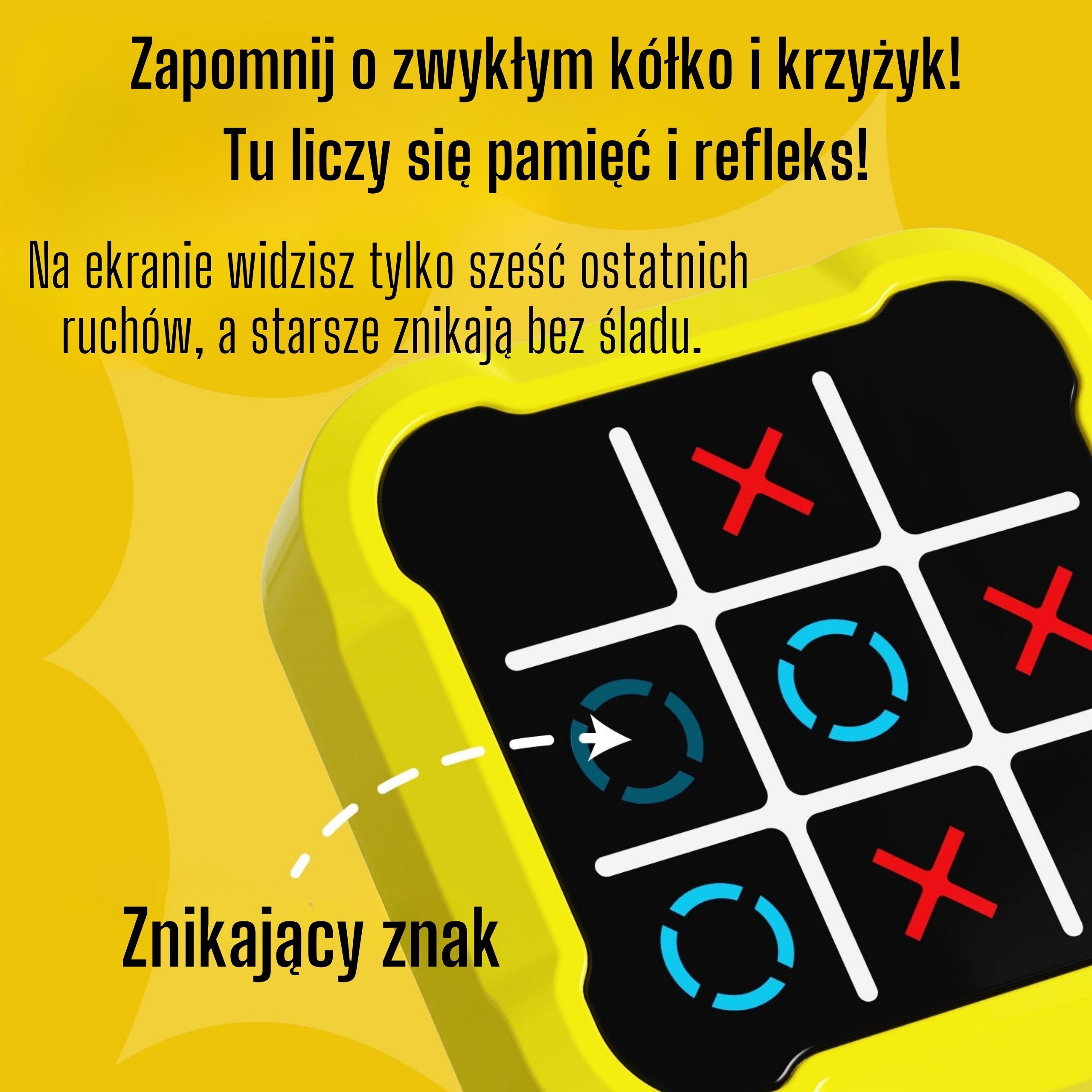 Woopie Electronic Tic-tac-toe Логическа образователна игра 4 в 1