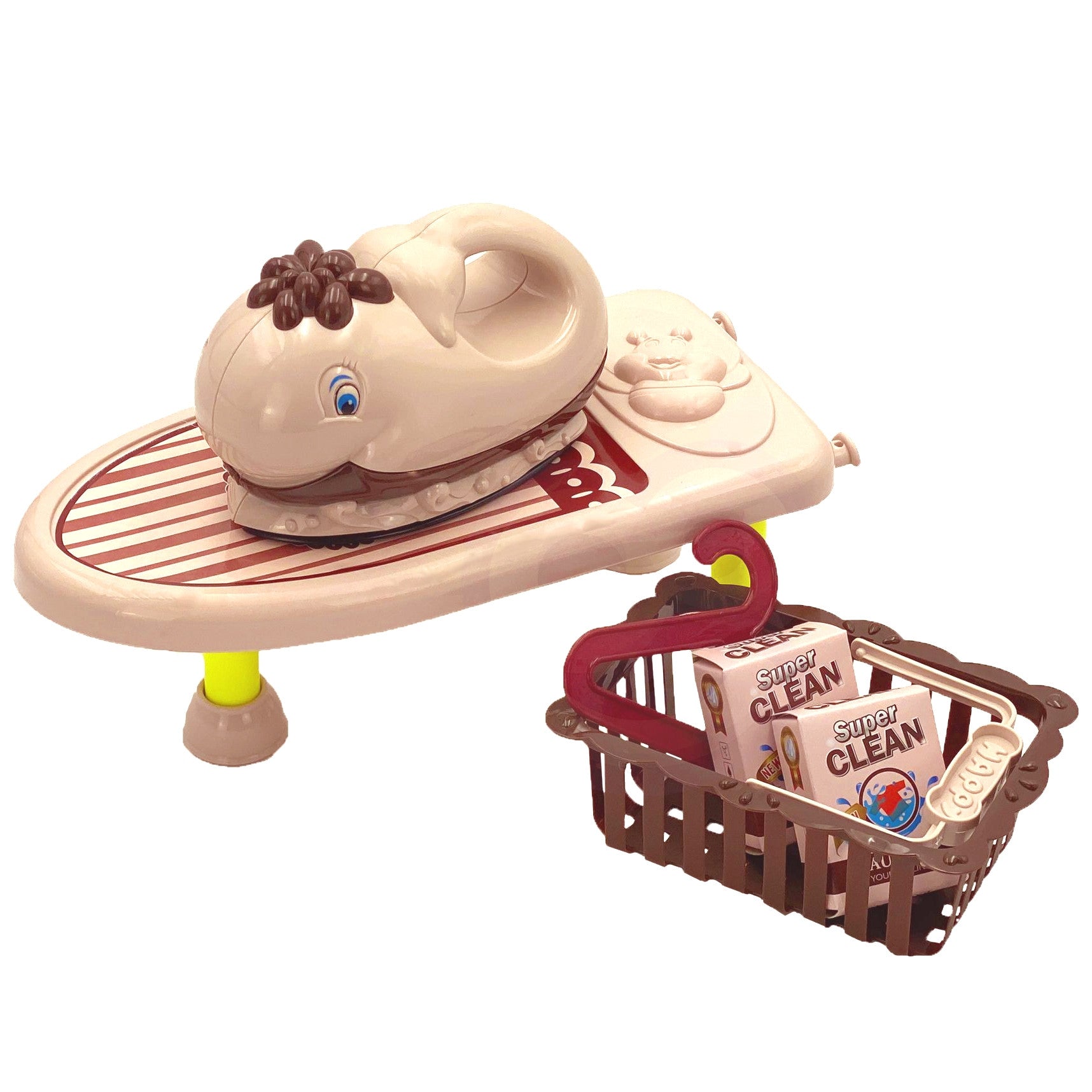 Woopie 2-in-1 Strijkset Strijkplank Met Muziek 7-dlg.