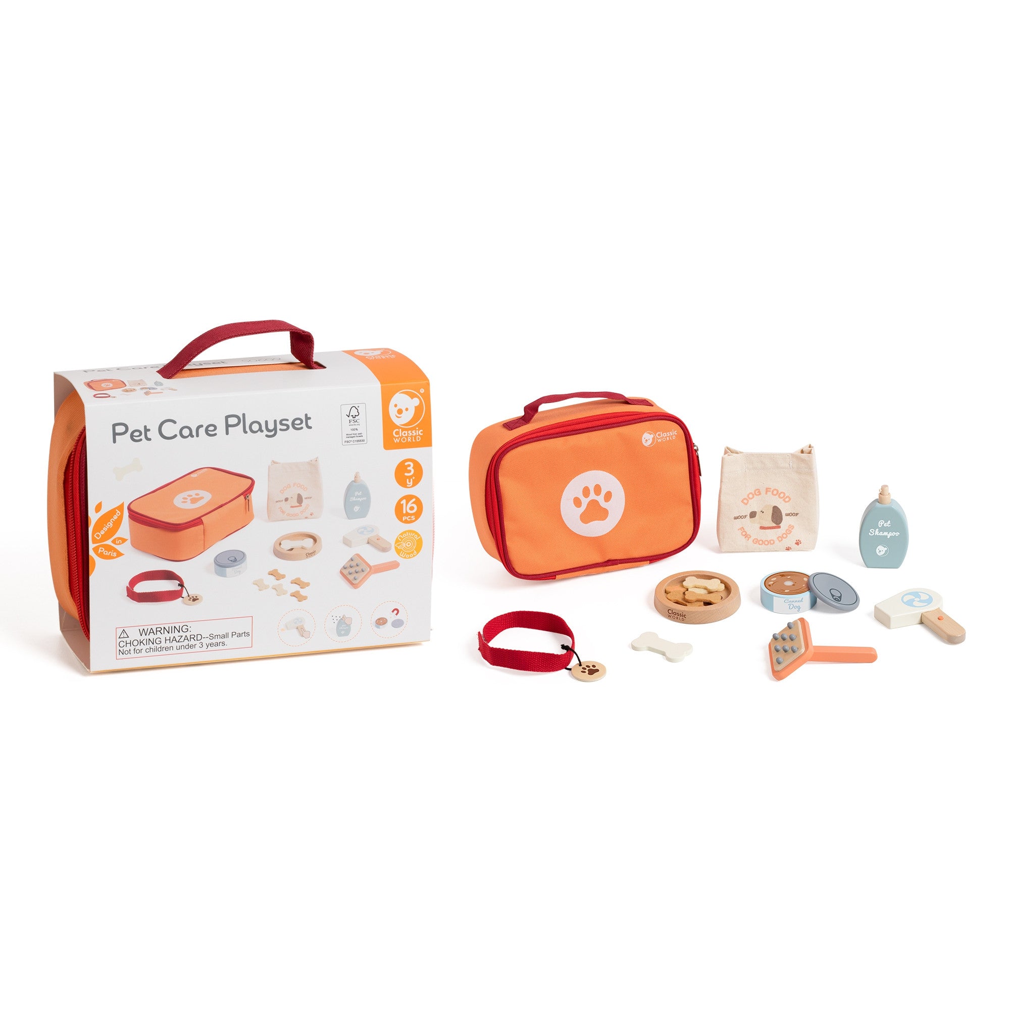 Classic World Kit De Cuidado Portátil Para El Cuidado De Nuestras Mascotas Veterinario