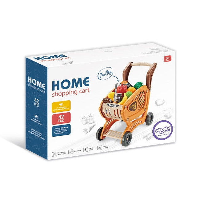 Carro Compra Woopie Para Niños Piezas Móviles + 42 Accs.