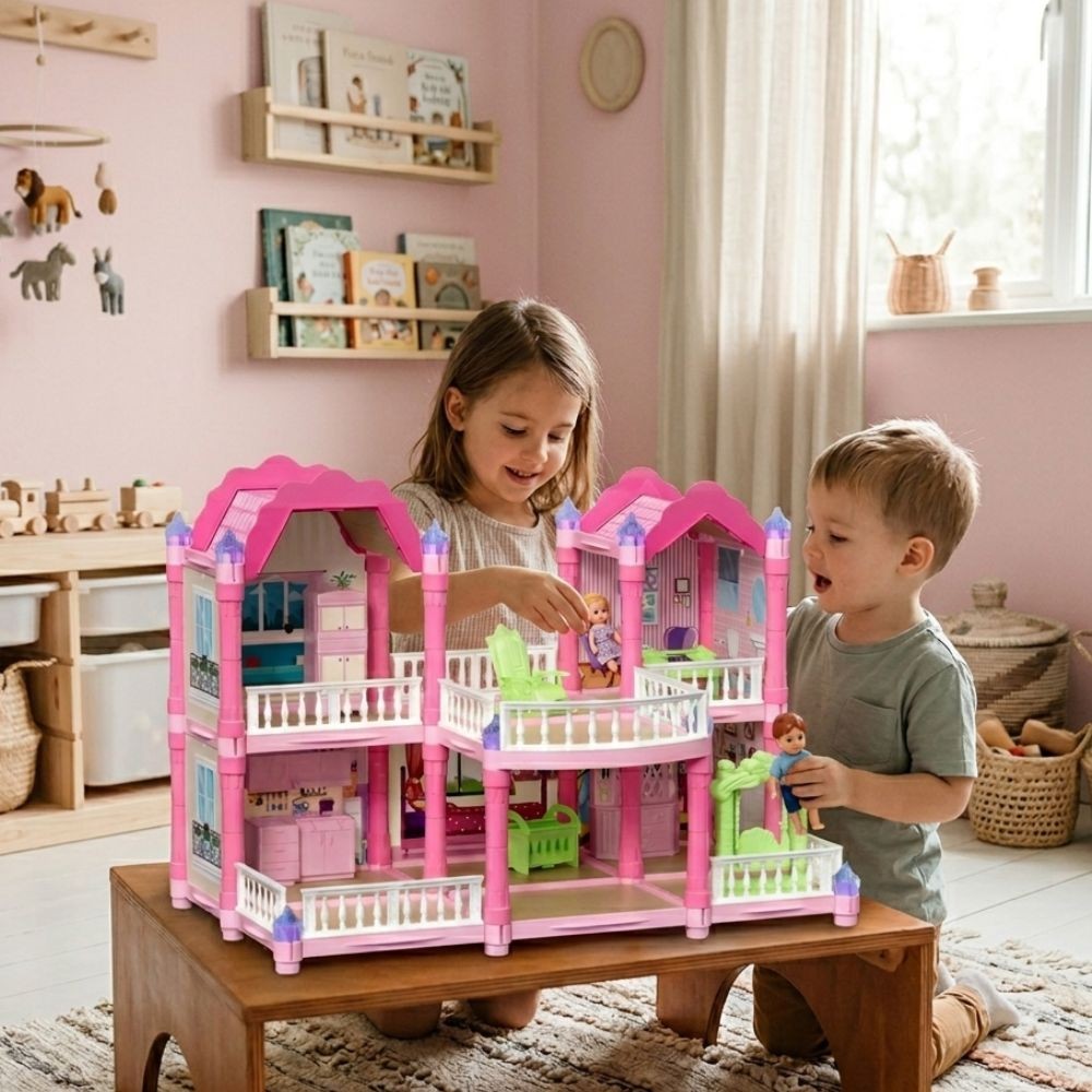 Woopie Dollhouse Trädgårdsvilla 156 st.