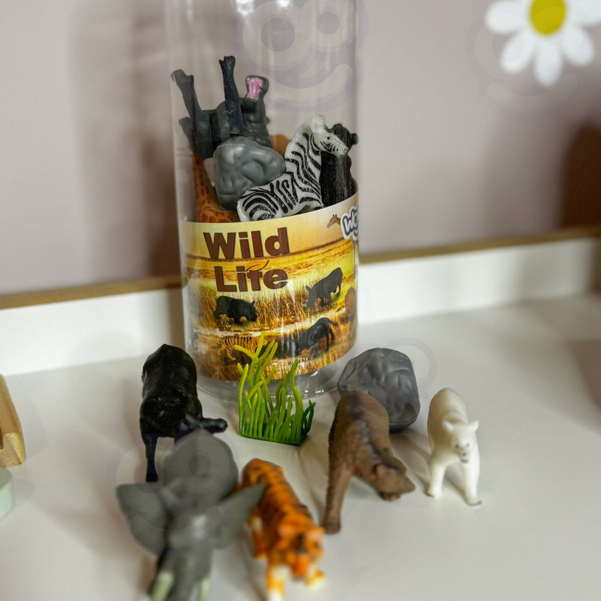 Sada figurek Woopie Wild Animals 16 ks.