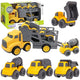 Woopie Tow Truck Комплект строителни превозни средства 4 в 1