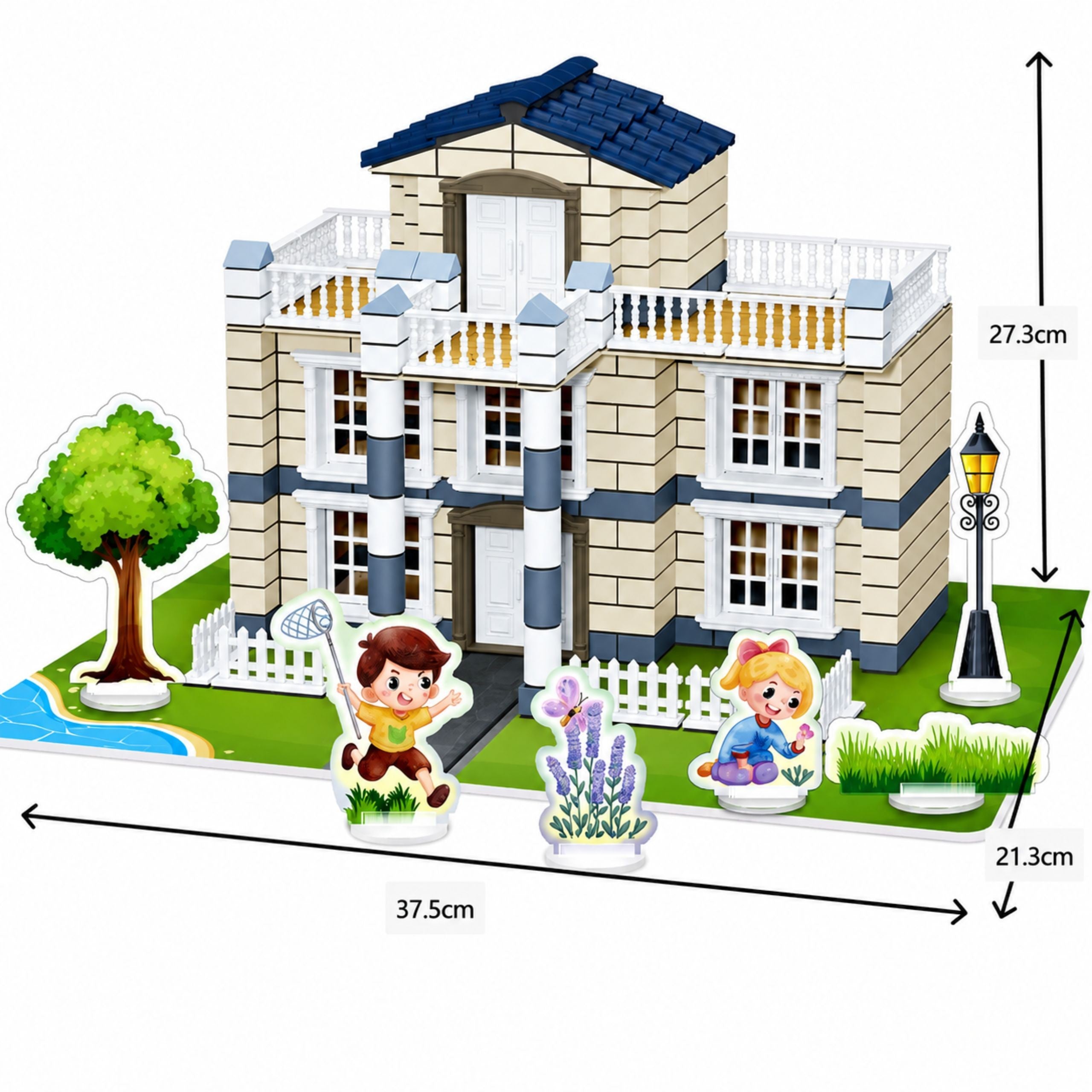 Woopie Construction Set Building With Bricks Residence Dream House 311 Pcs Bricks