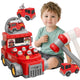 Woopie Hammer Strike Skill Game Fire Department With Accessories