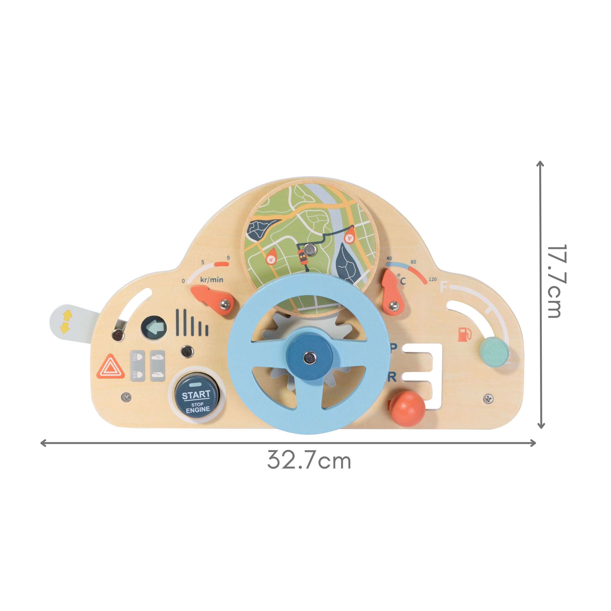 Volante educativo in legno Tooky Toy 3+