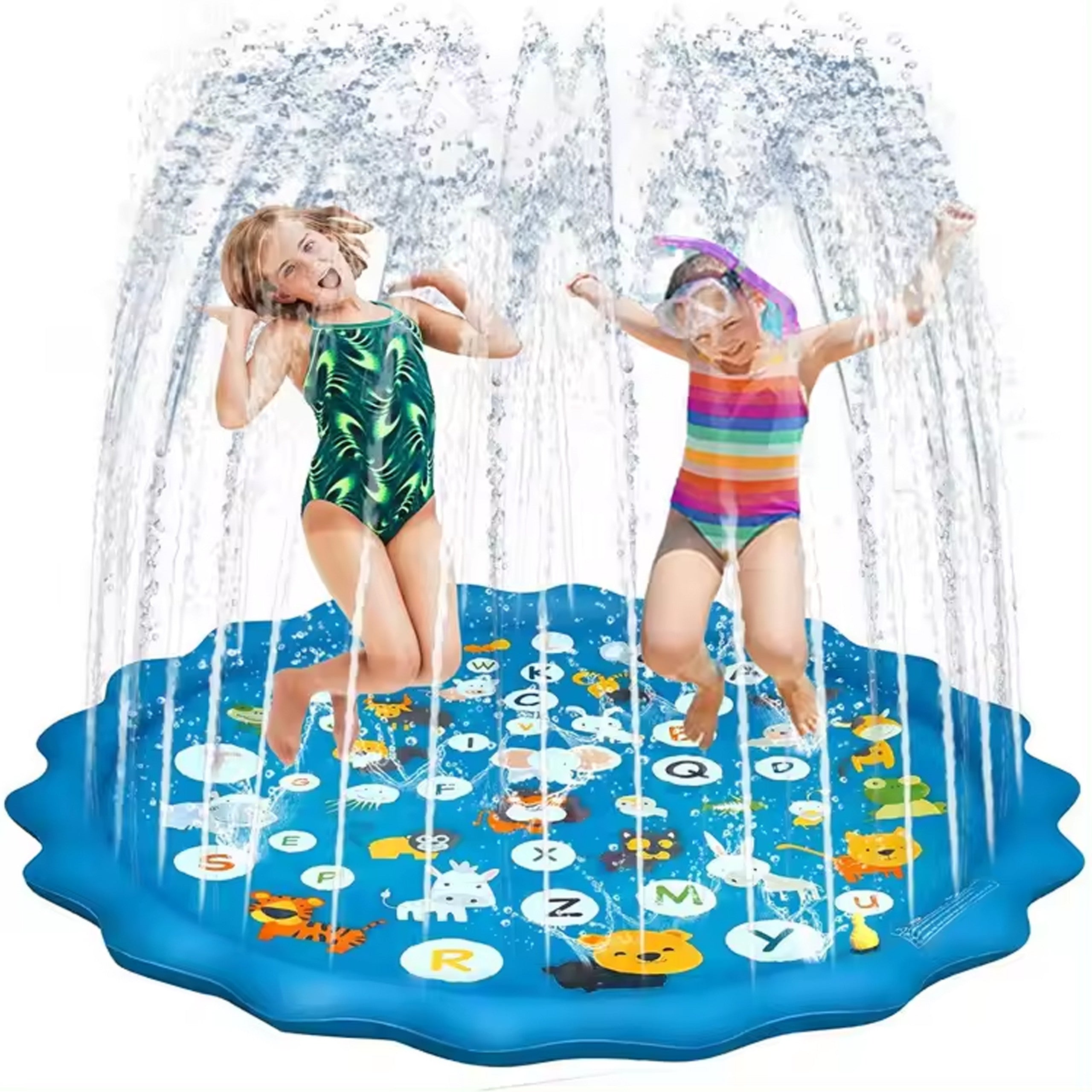 Woopie Water Fountain Mat With Sprinkler
