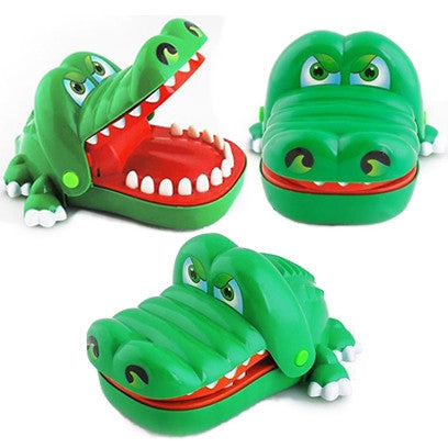 Аркадна игра Woopie. Ухапване на крокодил, болен зъб при зъболекаря