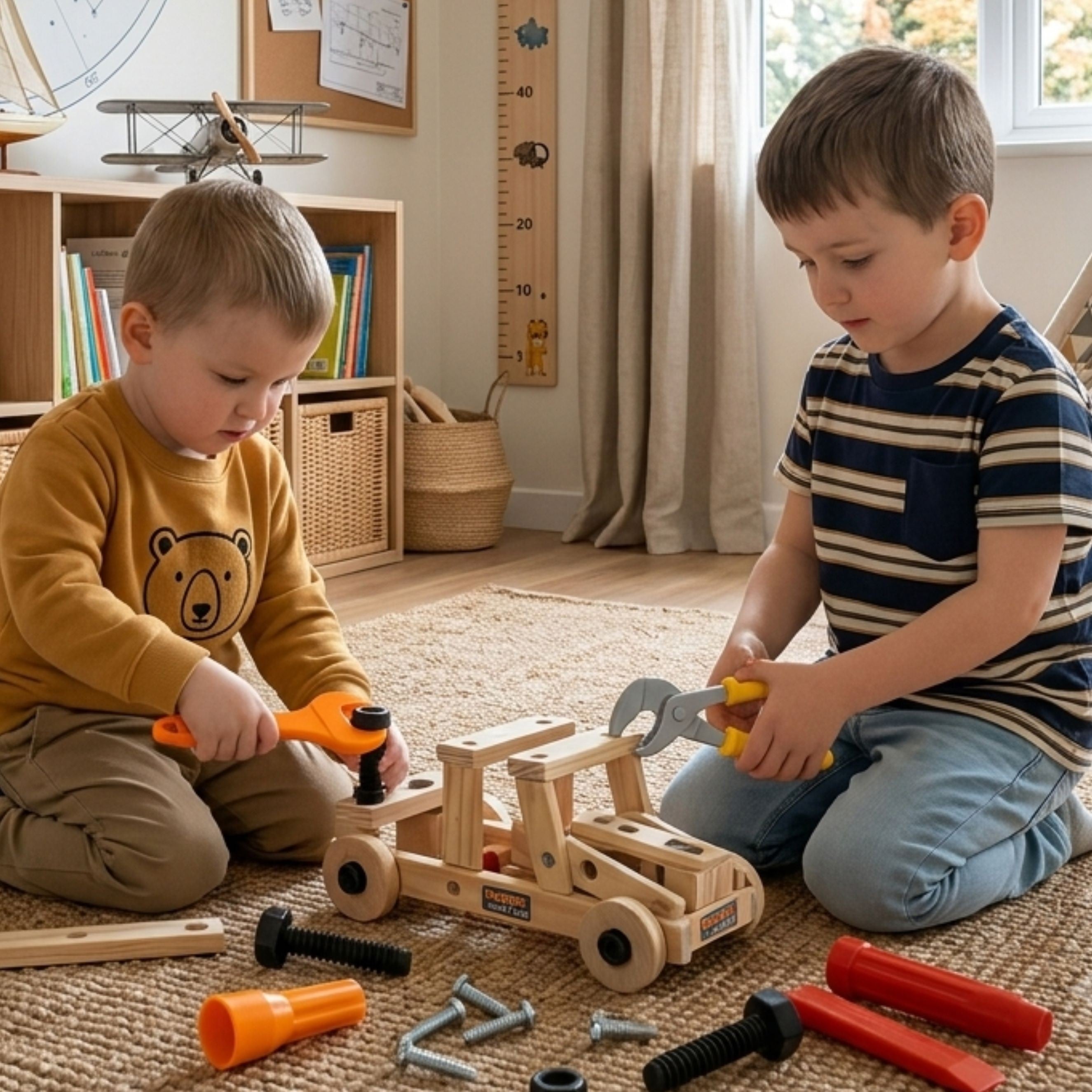 Набор от инструменти Woopie Little Handyman, регулируеми клещи