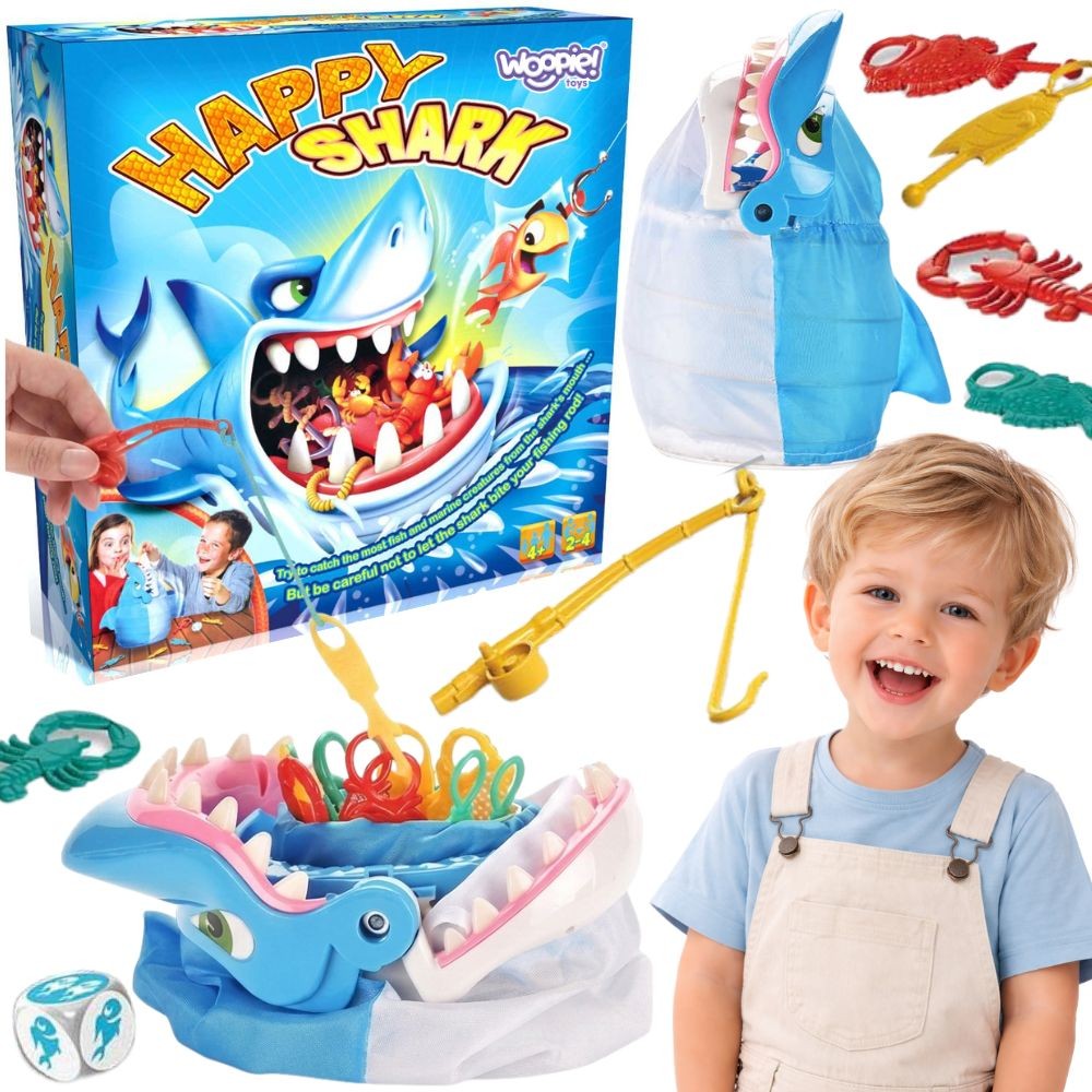 Woopie Arcade-Spiel Fishing Hungry Shark Bites Diy