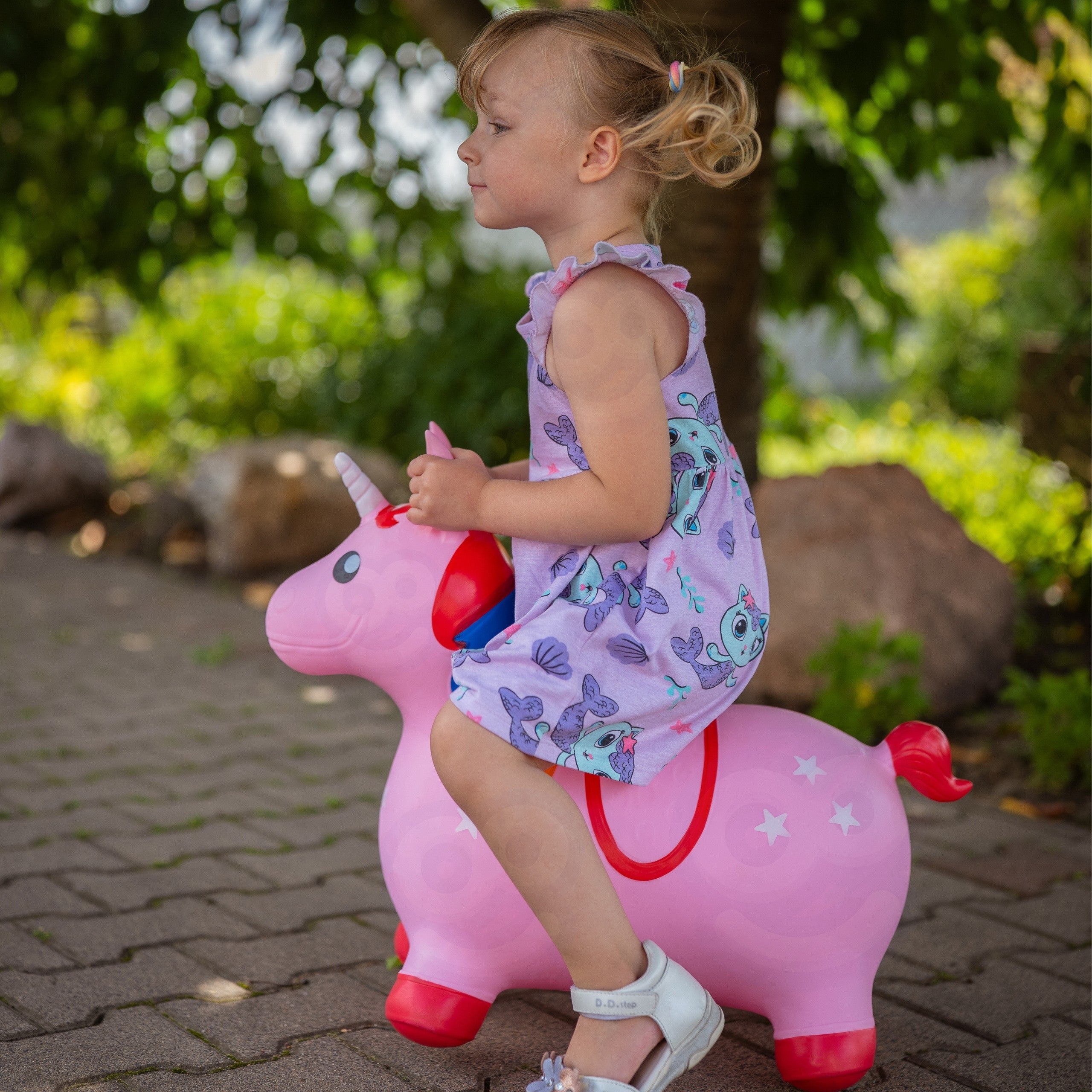 Woopie Pink Unicorn Jumper + pumpe
