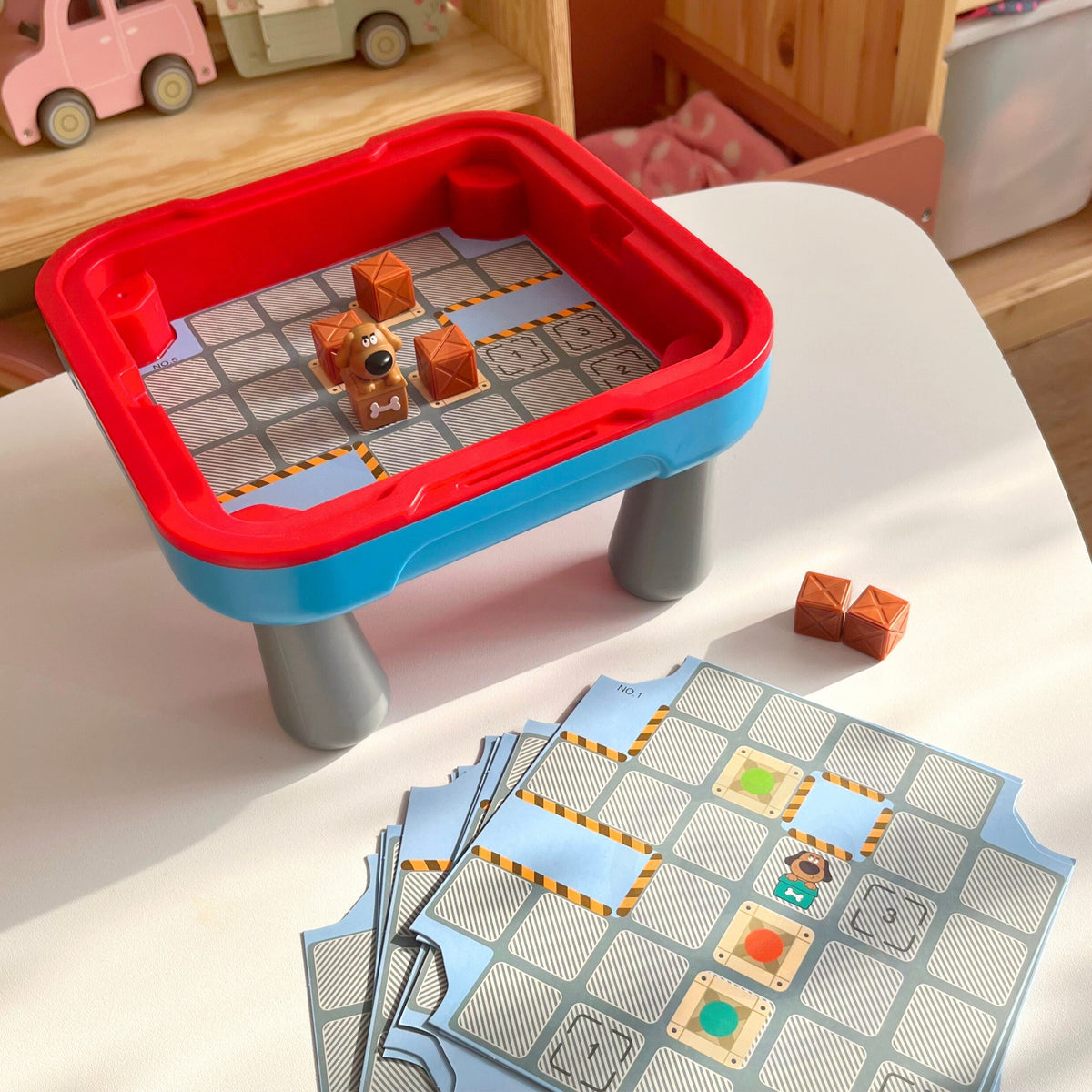 Woopie Logic Brädspelsbord 65 bitar 10-i-1 set