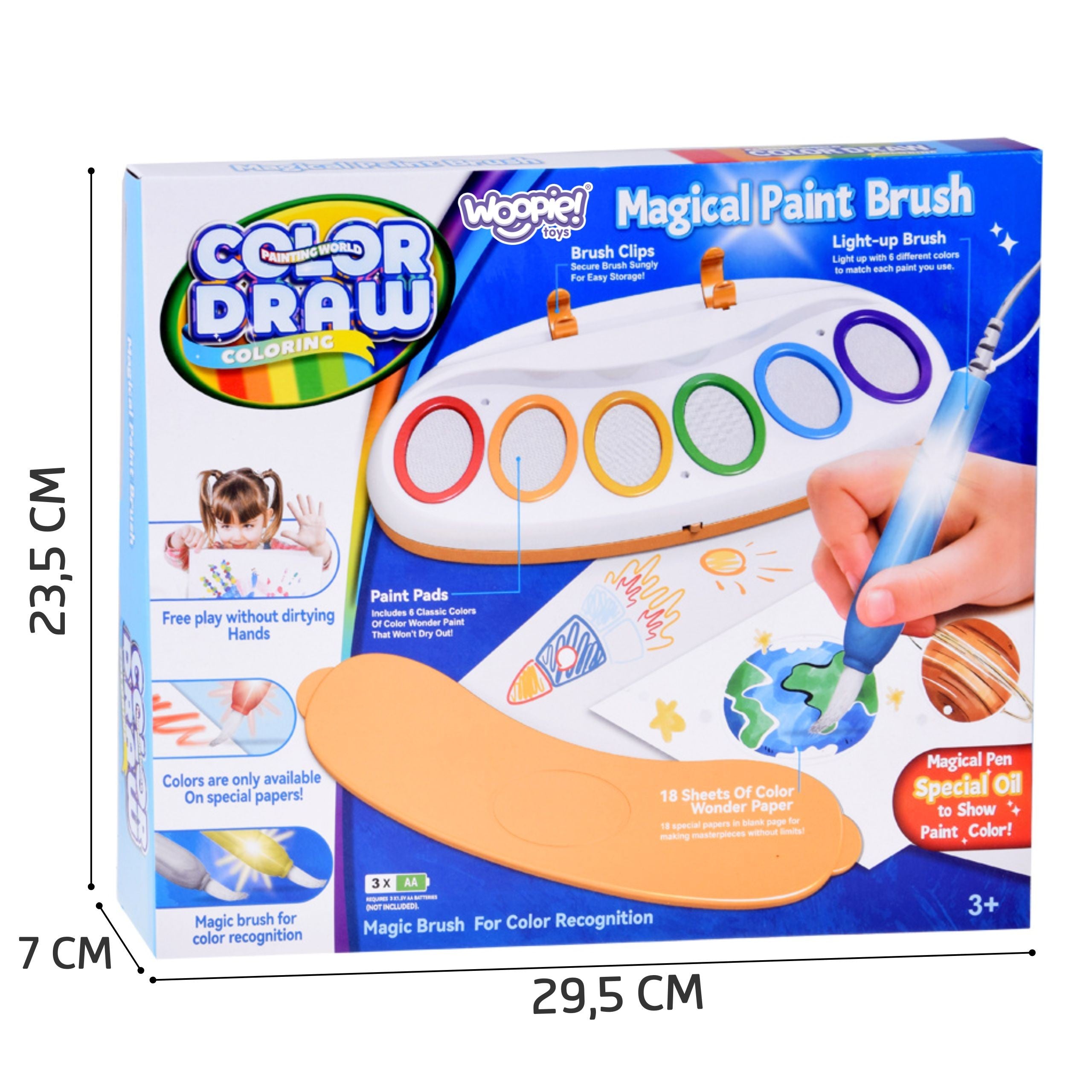 Woopie Magic Led Water Brush - Light Painting Kit