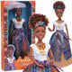 Woopie Royal Lili Mulatto Doll In An Elegant Dress