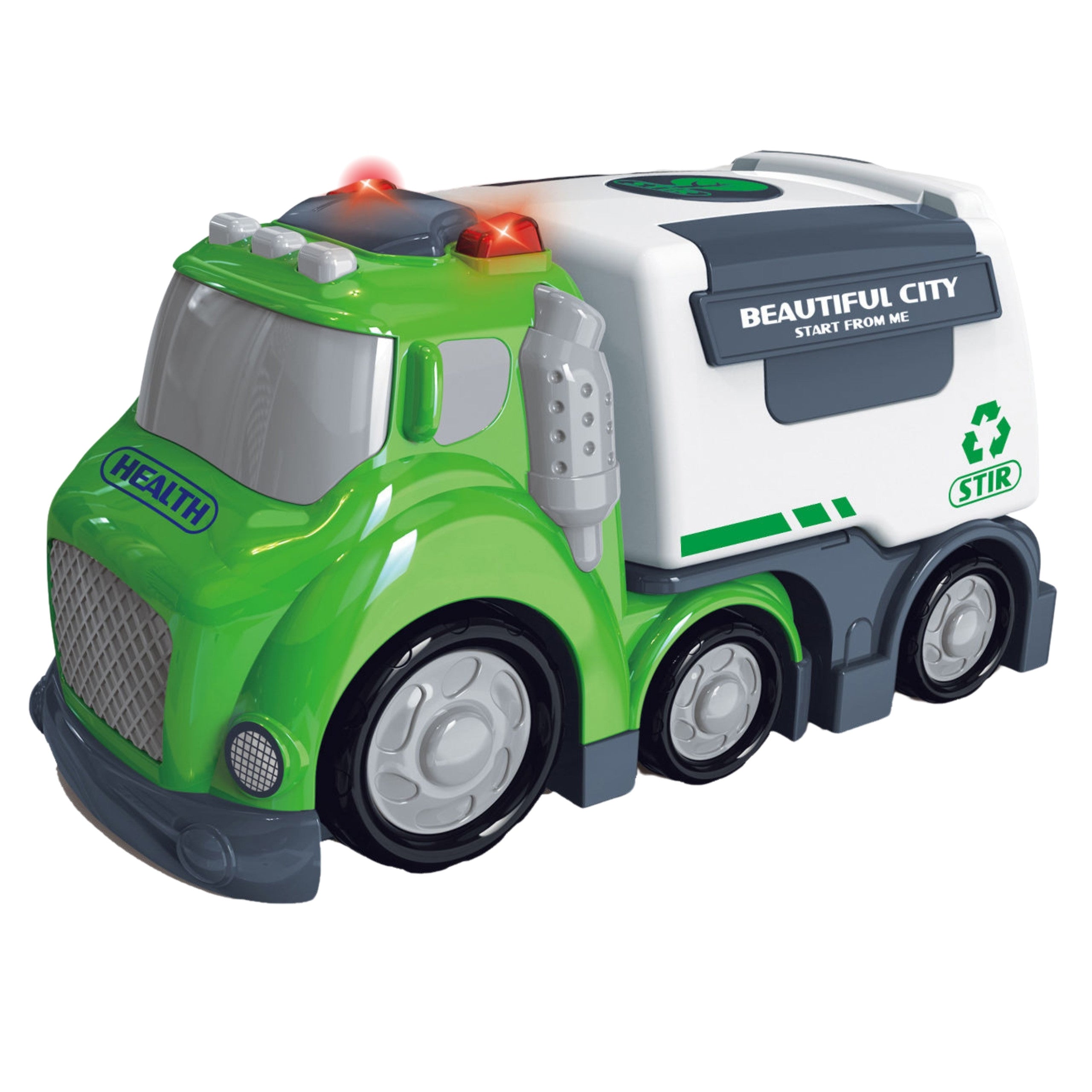 Woopie City Truck Vuilniswagen Geluids- en lichteffecten