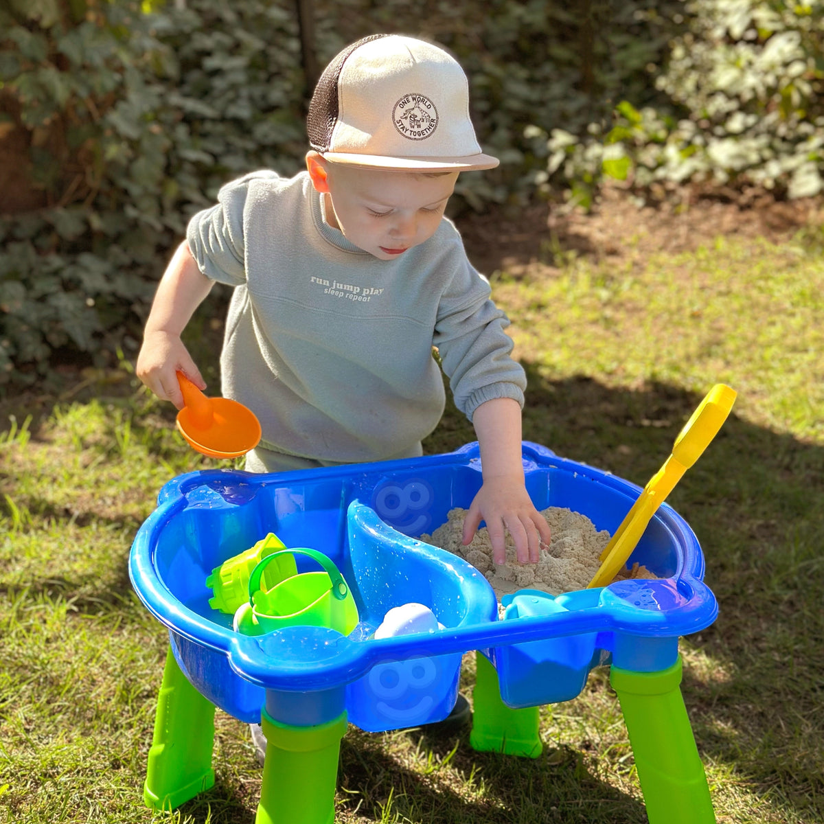 Woopie Masă de apă 2 în 1 Sandbox 9 Acc.