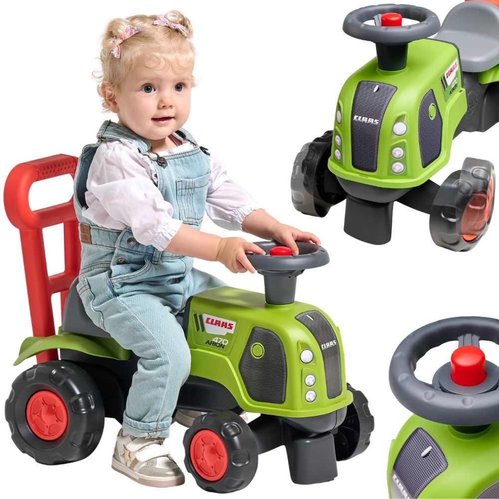 Falk Тласкач за трактор Baby Claas Arion 470 с клаксон