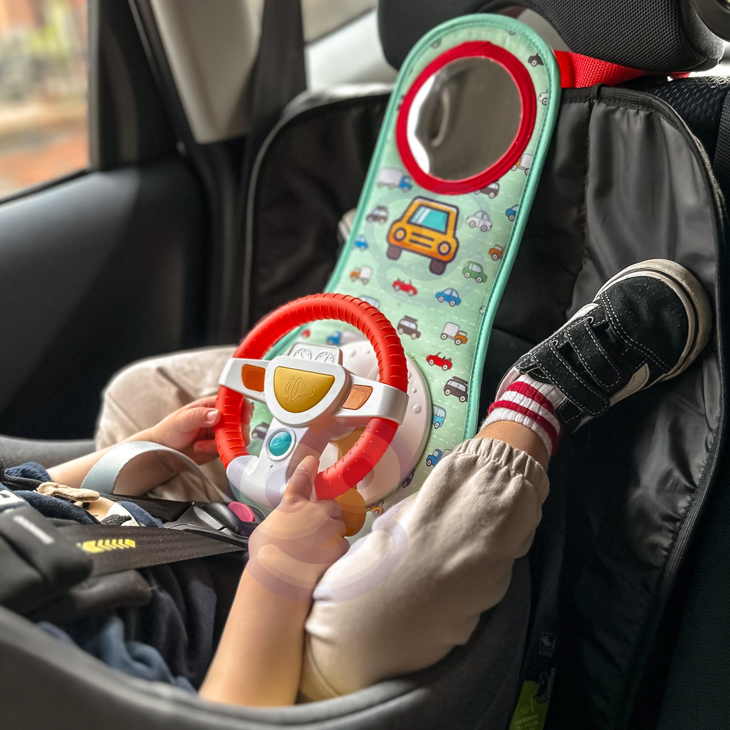 Woopie Baby Interactive Steering Wheel For The Little Driver's Car Set