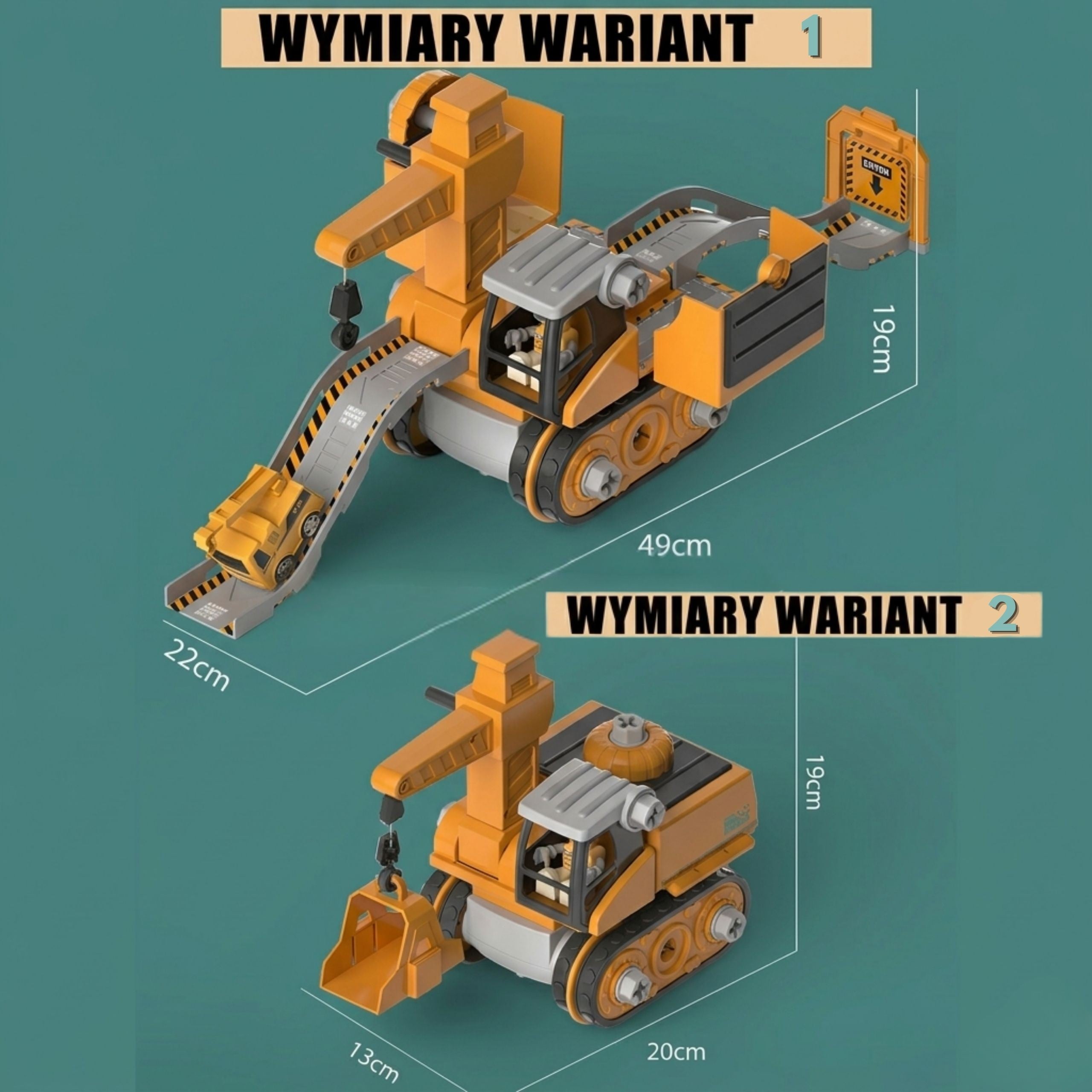 Láithreán Tógála Woopie Mega 5in1 Xxl Kit Scriúála Diy